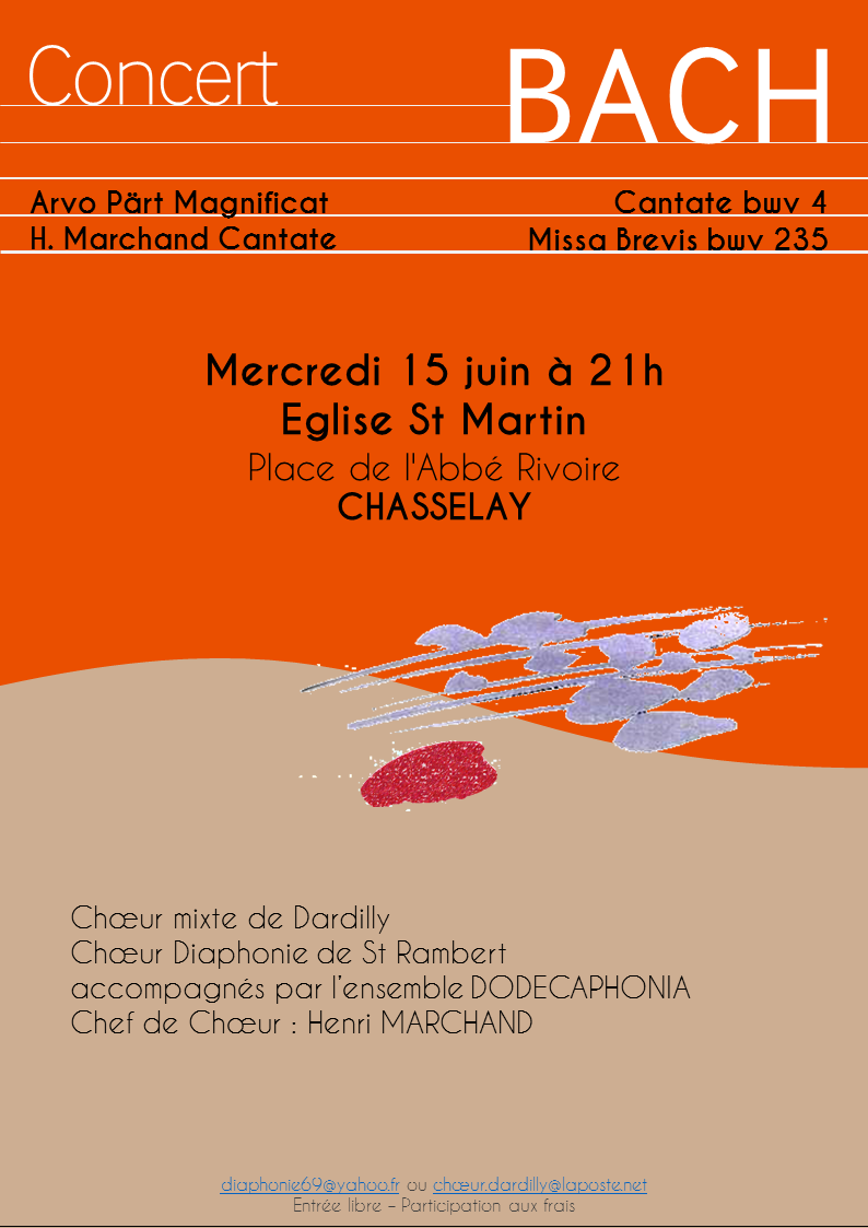 diapo affiche chorale